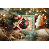 Hummingbird Christmas Card Karte