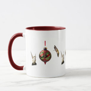 Hummingbird Christmas Cup Tasse