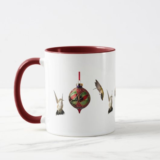 Hummingbird Christmas Cup Tasse (Links)
