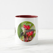 Hummingbird Christmas Cup Tasse (Zentrum)