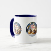 Hummingbird Christmas Cup Tasse (Vorderseite Links)