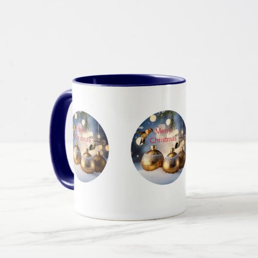 Hummingbird Christmas Cup Tasse (Vorderseite Links)