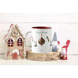 Hummingbird Christmas Cup Tasse