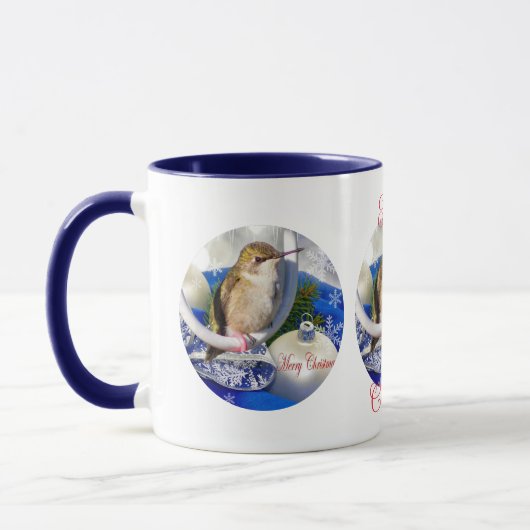 Hummingbird Christmas Cup Tasse (Links)