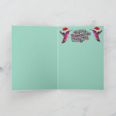 Hummingbird Christmas Feiertagskarte (Innenseite)