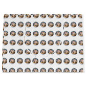 Hummingbird Christmas-Geschenktasche Große Geschenktüte (Vorderseite)