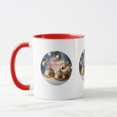 Hummingbird Christmas Tasse (Links)