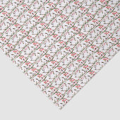 Hummingbird Christmas Tissue Paper Seidenpapier (Ausschnitt)