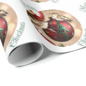 Hummingbird Christmas Wrapping Paper Geschenkpapier (Rolleneckpunkt)