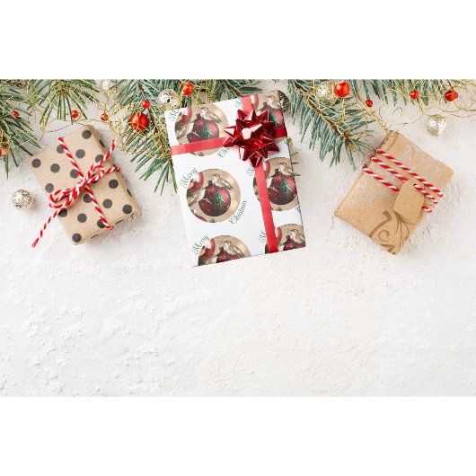 Hummingbird Christmas Wrapping Paper Geschenkpapier