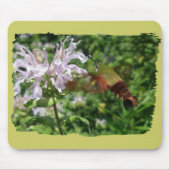 Hummingbird Clear Wing Moth Coordinated Items Mousepad (Vorne)