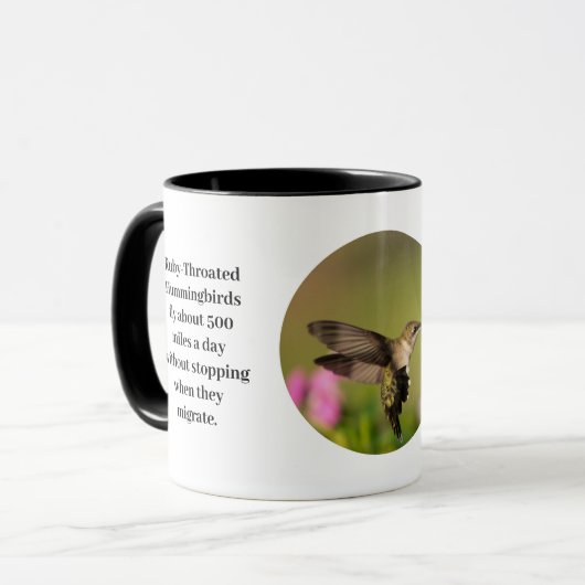 Hummingbird Coffee Cup Tasse (Vorderseite Links)