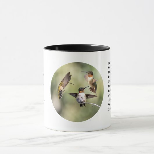 Hummingbird Coffee Cup Tasse (Zentrum)
