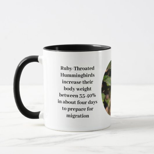 Hummingbird Coffee Cup Tasse (Links)