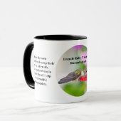 Hummingbird Coffee Cup Tasse (Vorderseite Links)