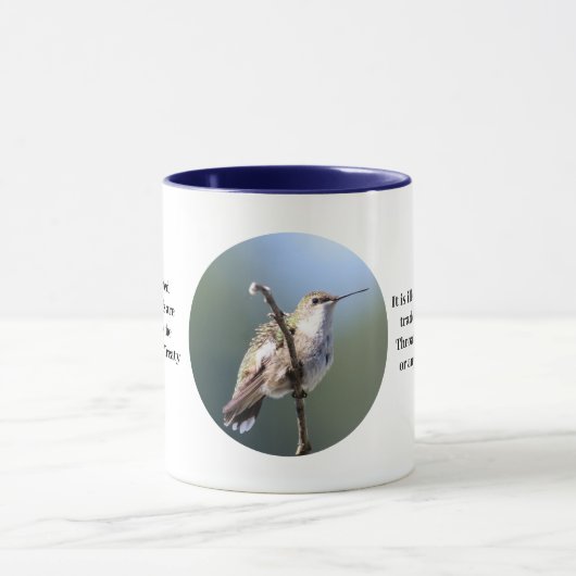 Hummingbird Coffee Cup Tasse (Zentrum)
