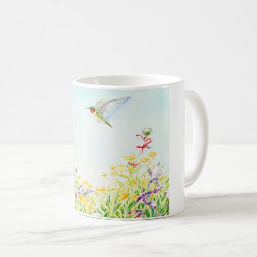 Hummingbird Coffee Tasse (VorderseiteRechts)