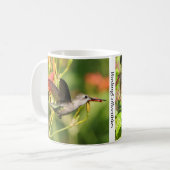 Hummingbird Coffee Tasse II by BirdingCollectibles (Vorderseite Links)