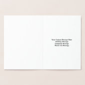 Hummingbird Custom Message Card Folienkarte (Innenseite)