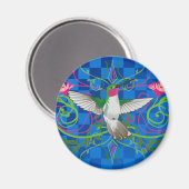 Hummingbird Decorative Magnet (Vorderseite/Rückseite)