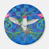 Hummingbird Decorative Magnet (Vorne)