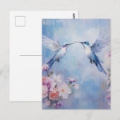 Hummingbird Design Series 10 Postkarte (Vorne/Hinten)