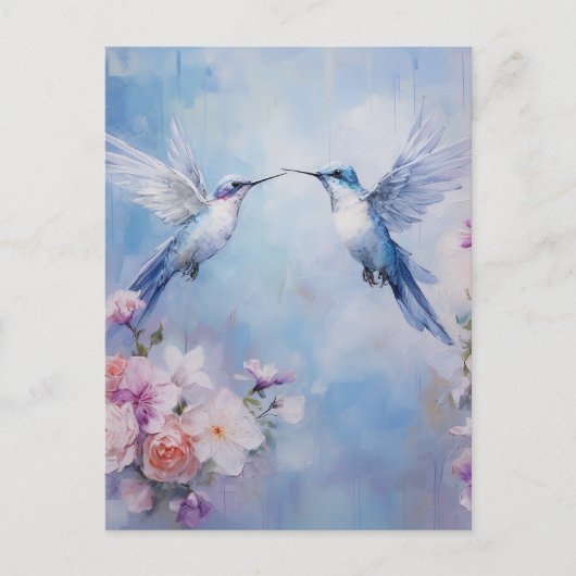 Hummingbird Design Series 10 Postkarte (Vorderseite)