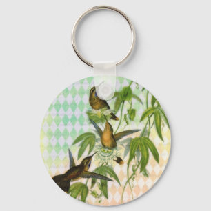 Hummingbird Digital Art Schlüsselanhänger