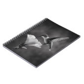 Hummingbird Drink Blume Notebook Notizblock (Linke Seite)