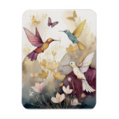 Hummingbird Earthtones Magnet (Vertikal)