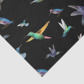 Hummingbird Eisvogel Life Watercolor  Seidenpapier (Detail)