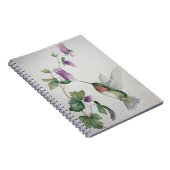 Hummingbird Elegant Wateroclor Notebook Notizblock (Rechte Seite)