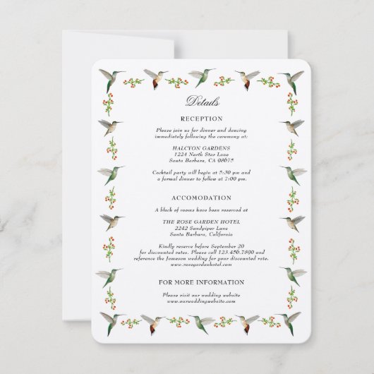 Hummingbird Enclosure (Vorderseite)