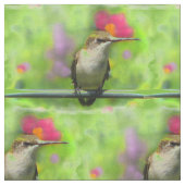 Hummingbird Fabric Stoff (Nahaufnahme)