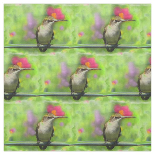 Hummingbird Fabric Stoff (Muster)