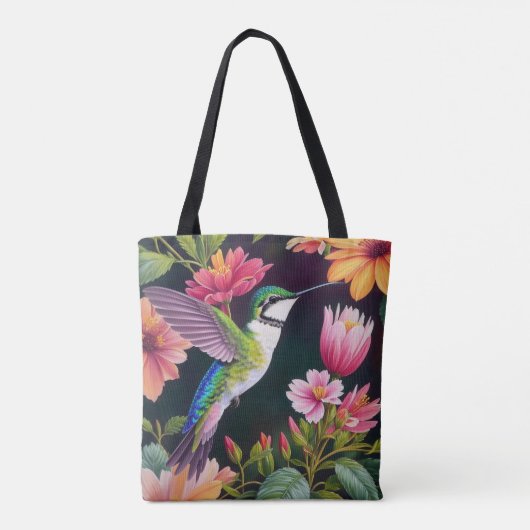 Hummingbird farbenfroh tasche (Rückseite)