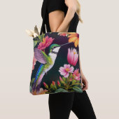 Hummingbird farbenfroh tasche (Von Nahem)