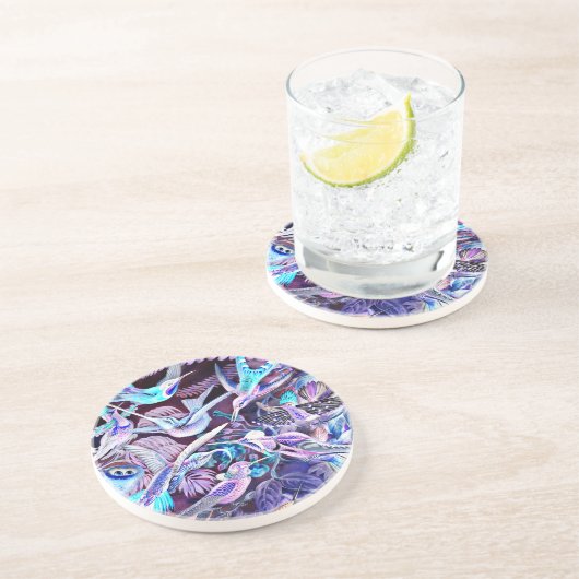 Hummingbird Fine Art Art Untersetzer (Seite)