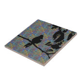 Hummingbird Fireworks Fliese (Seite)