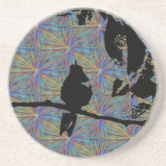 Hummingbird Fireworks Getränkeuntersetzer (Vorne)