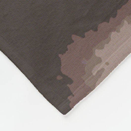 Hummingbird Fleece Blanket (Ecke)