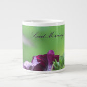 Hummingbird Floral Designer Jumbo-Tasse (Vorderseite)