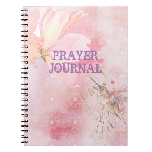 HUMMINGBIRD FLORAL JOURNAL NOTIZBLOCK (Vorderseite)
