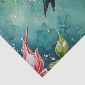 Hummingbird Floral Seidenpapier (Detail)