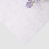 Hummingbird Floral Watercolor Seidenpapier (Detail)