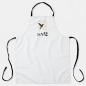 Hummingbird Flower Garden Apron Schürze (Vorderseite)