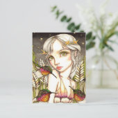 Hummingbird Flutter Postkarte (Stehend Vorderseite)