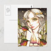 Hummingbird Flutter Postkarte (Vorne/Hinten)