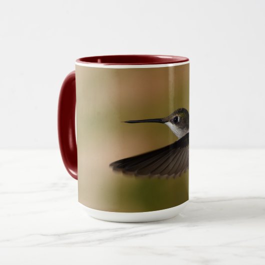 Hummingbird Flying Coffee Tasse (Vorderseite Links)