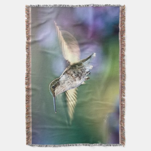 Hummingbird Flying Decke (Vorderseite Vertikal)